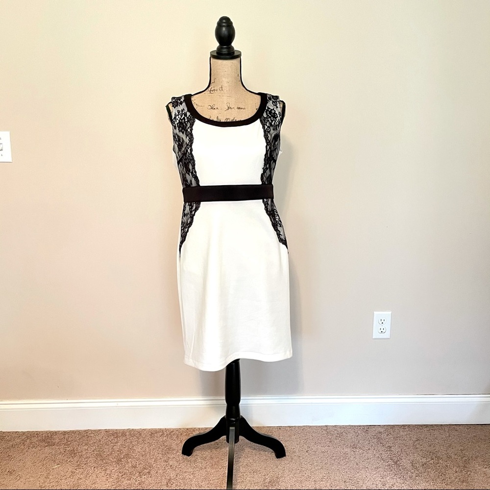 White & Lace dress